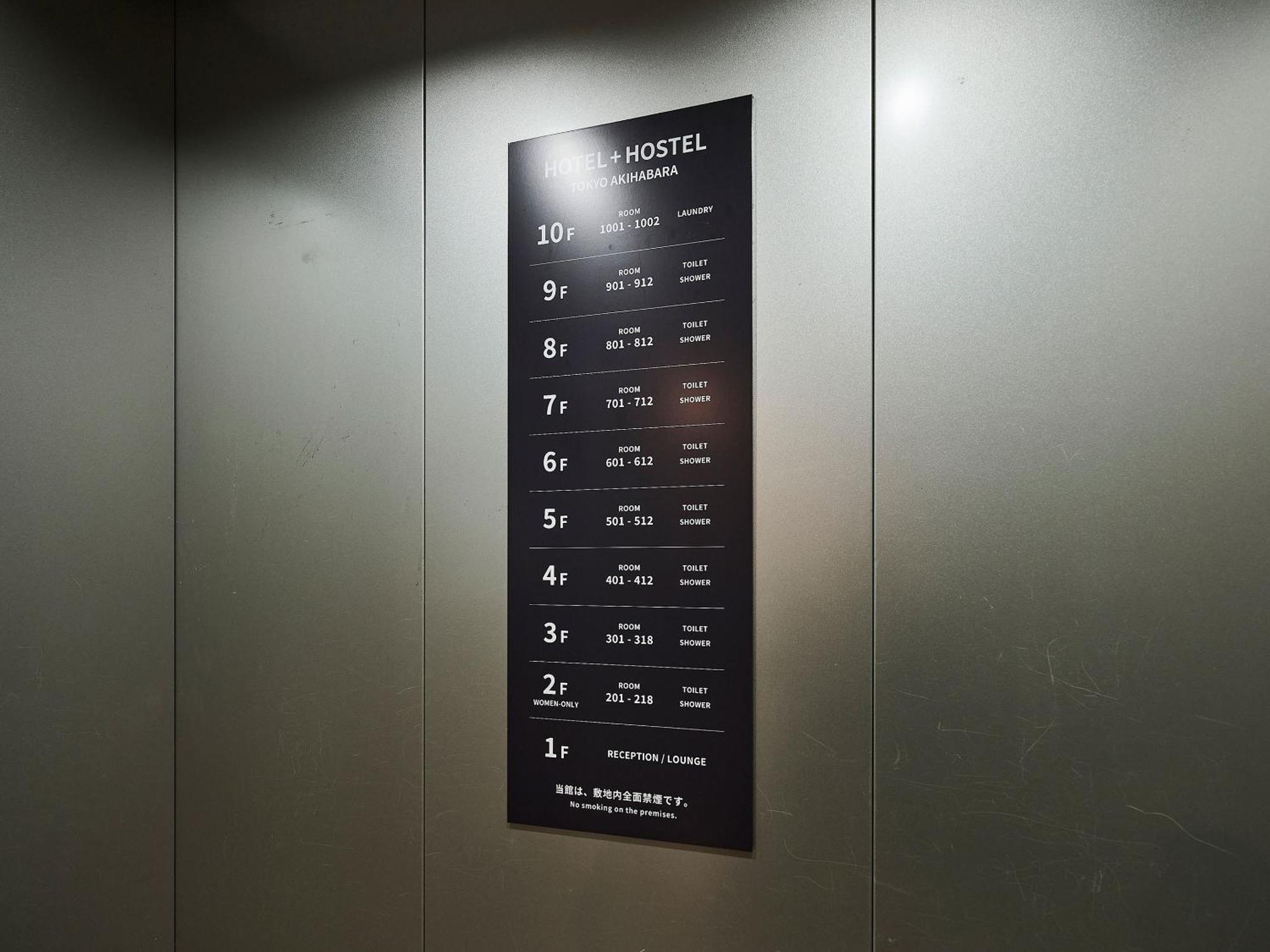 Hotel Plus Hostel Tokyo Akihabara Exteriör bild