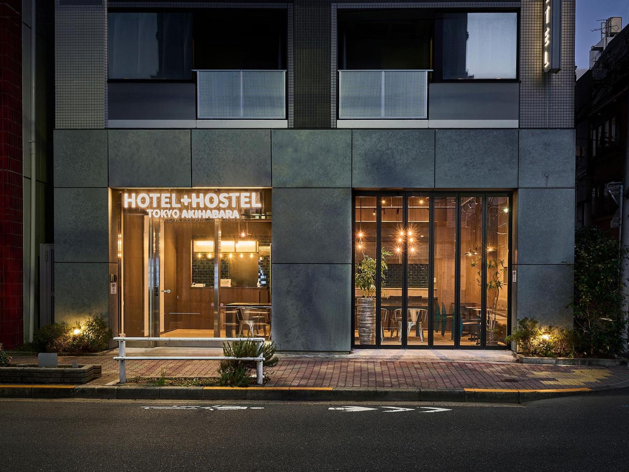 Hotel Plus Hostel Tokyo Akihabara Exteriör bild